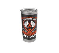 El cielo necesitaba un héroe que Dios escogió el mío en memoria de mi papá Vaso térmico de acero inoxidable de doble pared