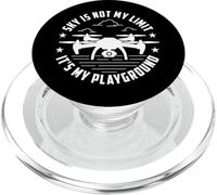 El Cielo no es mi límite, es mi Patio de recreo - Drone Pilot FPV PopSockets PopGrip para MagSafe
