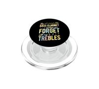 El Clarinete bajo me Hace Olvidar Todos mis Agudos PopSockets PopGrip para MagSafe