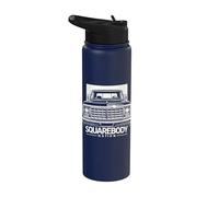 El clásico Truck Love de Squarebody Nation Stainless Steel Insulated Water Bottle
