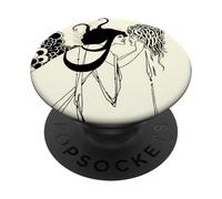 El clímax de Aubrey Beardsley (1893) PopSockets PopGrip Adhesivo