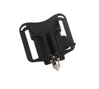 El clip protector para cinturón de cámara cuenta con acolchado de goma antideslizante y bordes redondeados para proteger la cámara DSLR de arañazos, clip para cinturón DSLR