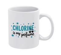El Cloro Es Mi Perfume Tazas Cerámica Taza De Café Con Asa Taza 330Ml Para Café Té Hogar