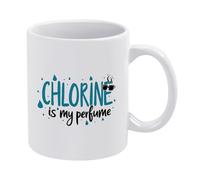 El Cloro Es Mi Perfume Tazas Con Asa Taza De Café Cerámica Taza 330Ml Para Zumo Hogar Oficina