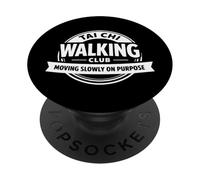 El Club de Caminata de Tai Chi se Mueve Lentamente a propósito PopSockets PopGrip Adhesivo