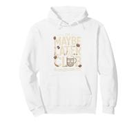 El Club de Maybe Later Porque más Tarde Significa Nunca café Sudadera con Capucha