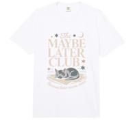 El Club Tal Vez más Tarde Porque después Significa Nunca Gato Comfort Colors Adult Heavyweight T-Shirt