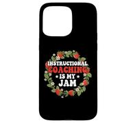 El Coaching instruccional es mi Entrenador de Maestros de Mermelada Strawberry Carcasa para iPhone 15 Pro MAX