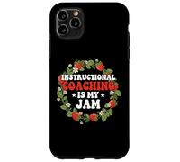 El Coaching instruccional es mi Entrenador de Maestros de Mermelada Strawberry Carcasa para iPhone 11 Pro MAX