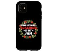 El Coaching instruccional es mi Entrenador de Maestros de Mermelada Strawberry Carcasa para iPhone 11