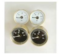 El cobre M10 * 1 G1 / 8 pulgadas 350bar Mini Manómetro de aire, ED Blanco y Negro Dial Indicador presión 28 mm Componente de tubería