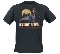 El Coche Fantástico Make It A Michael Knight Hombre Camiseta Negro XL 100% algodón Regular