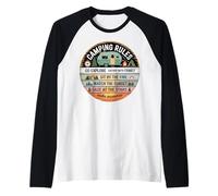 El código del campista Camiseta Manga Raglan