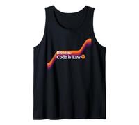 El código es ley bitcoin blockchain seguridad sats confía en bitcoin Camiseta sin Mangas