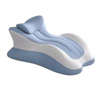 El cojín de Cadera de la Pareja, la Almohada de Cama propensa en Forma de cuña ergonómica, la Cubierta extraíble, fácil de Limpiar, Ideal para soportar la Espalda, el Cuello y Las piernas a Blue-Grey