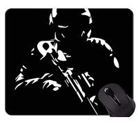 El cojín de ratón de goma antideslizante del juego, arma soldado soldado divertido del rectángulo personalizaron los cojines de ratón