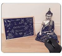 El cojín de ratón del Juego de Las Citas de la Vida, el carácter de Buda es la Primera y la última Palabra en los Cojines de ratón del éxito