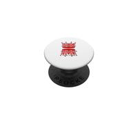 El Color Rojo era, Soy y será Rojo gráfico PopSockets PopGrip Adhesivo