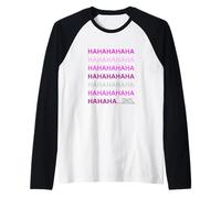 El Color Rosa Tiene... no Hay gráfico Rosa Camiseta Manga Raglan