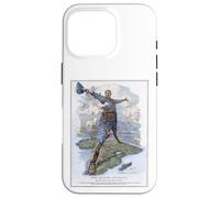 El Coloso de Rodas - Póster Retro Carcasa para iPhone 16 Pro