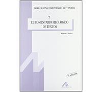 El comentario filológico de textos: 7 (Comentario de textos)