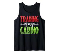 El Comercio es mi Cardio - Crypto Stock Market Money Investing Camiseta sin Mangas