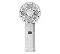 El compañero de viaje esencial Un dispositivo de refrigeración personal compacto recargable por USB perfecto para cualquier entorno (gris)