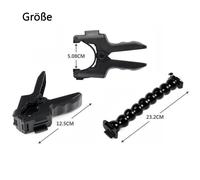 El compañero definitivo para cámaras de acción, soporte de abrazadera flexible de amplia compatibilidad para tu GoPro, con cuello de cisne