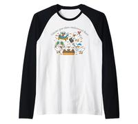 El Comportamiento del Analista ABA va hacia Donde Fluye el Camiseta Manga Raglan