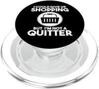 El Comprador podría Renunciar a Las Compras, Pero no un Adicto a Las Compras PopSockets PopGrip para MagSafe