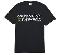El Compromiso lo es Todo Inspirador Motivacional Comfort Colors Adult Heavyweight T-Shirt