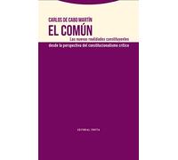 El Común. Las Nuevas Realidades Constituyentes Desde la Perspectiva del Constitucionalismo Crítico