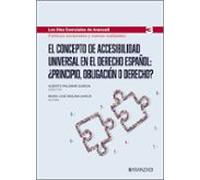 El Concepto De Accesibilidad Universal En El Derecho Español: ¿pr Inci