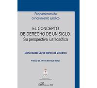 El concepto de derecho de un siglo. Su perspectiva iusfilosófica (SIN COLECCION)