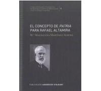 El Concepto De Patria Para Rafael Altamira