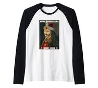 El Conde Vlad Tepes Hace Que Transilvania vuelva a ser Grande Drácula Camiseta Manga Raglan