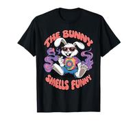 El conejito huele a Pascua divertida Camiseta