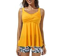 El Conjunto Del Tankini De Las Mujeres Empuja Hacia Arriba El Traje De Baño Del Tankini Deportivo Las Mujeres Top Mujer Soltera Tankinis Para Mujer Con Control Abdomen Conjunto Traje Baño Casual Para
