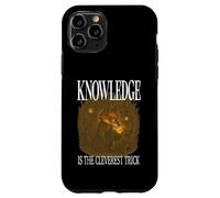 EL CONOCIMIENTO ES EL TRUCO MÁS INTELIGENTE Fox leyendo ratón de biblioteca Carcasa para iPhone 11 Pro