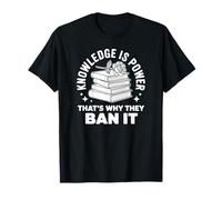 El Conocimiento es Poder - Bibliotecario del Club de Lectura Lee Libros prohibidos Camiseta