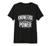 El Conocimiento es Poder Camiseta Premium