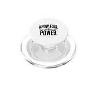 El Conocimiento es Poder PopSockets PopGrip para MagSafe