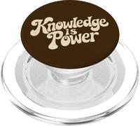 El Conocimiento es Poder. Positividad PopSockets PopGrip para MagSafe