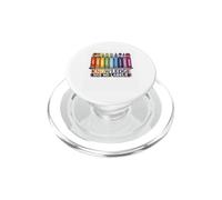 El Conocimiento no Tiene Etiquetas Rainbow Books Educación Orgullo PopSockets PopGrip para MagSafe