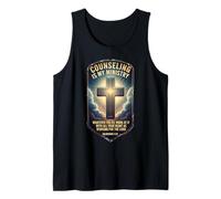 El Consejero Cristiano es mi Ministerio versículo bíblico Camiseta sin Mangas