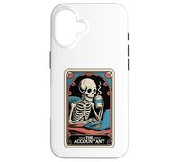 El Contador Tarot Card CPA Contabilidad Tax Contable Contable Contable Carcasa para iPhone 16