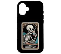 El Contador Tarot Card CPA Contabilidad Tax Contable Contable Contable Carcasa para iPhone 16