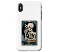El Contador Tarot Card CPA Contabilidad Tax Contable Contable Contable Carcasa para iPhone X/XS