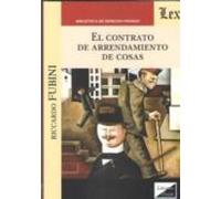 el contrato de arrendamiento de cosas