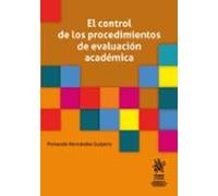 El Control De Los Procedimientos De Evaluación Académica